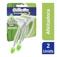 Gillette Prestobarba 3 Sensitive - Pack x 2 U.