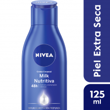 Nivea Crema para Cuerpo Nutritiva Body Milk -Piel extra seca- x 125 ML