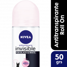Nivea Antitranspirante RollOn Invisible B&W Clear x 50 ML
