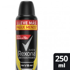 Rexona Men Antitranspirante V8 x 250ML