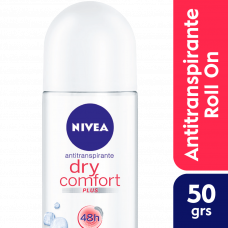 Nivea Antitranspirante RollOn Dry Comfort x 50 ML
