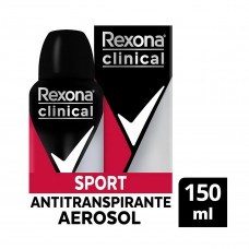 Rexona Men Antitranspirante Aerosol Clinical Sport x 150 Ml